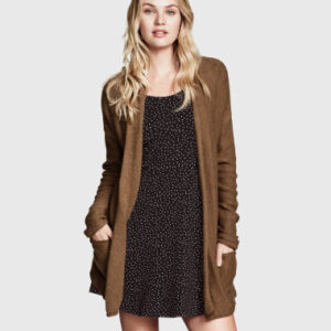Biker Jacket with Pile Collar